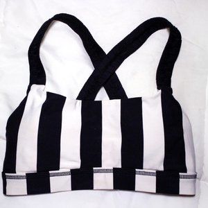 Lululemon Striped Inner Heart Sports Bra